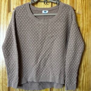 Women’s Old Navy Sweater – Size Medium – Tan/Cream